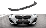 Maxton Design Street Pro Front Splitter BMW 2 Coupe M-Pack / M240I G42 by Maxton Design BM242MPACKCNC-FD1B