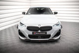 Maxton Design Street Pro Front Splitter BMW 2 Coupe M-Pack / M240I G42 by Maxton Design