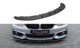 Maxton Design Street Pro Front Splitter BMW 4 Coupe M-Pack F32 by Maxton Design BM4F32MPACKCNC-FD4B