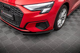 Maxton Design Street Pro Front Splitter + Flaps Audi A3 8Y by Maxton Design