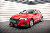 Maxton Design Street Pro Front Splitter + Flaps Audi A3 8Y by Maxton Design