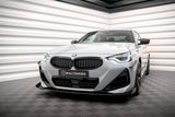 Maxton Design Street Pro Front Splitter + Flaps BMW 2 Coupe M-Pack / M240I G42 by Maxton Design