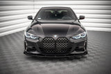 Maxton Design Street Pro Front Splitter + Flaps BMW 4 M-Pack G22 by Maxton Design