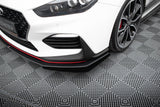 RACING DURABILITY FRONT SPLITTER + FLAPS HYUNDAI I30 N MK3 (ELANTRA GT) HATCHBACK / FASTBACK by HYUNDAI
