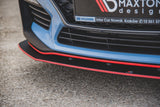 RACING DURABILITY FRONT SPLITTER + FLAPS HYUNDAI I30 N MK3 (ELANTRA GT) HATCHBACK / FASTBACK by HYUNDAI