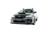 Street Pro Front Splitter + Flaps Subaru Impreza WRX STI Mk3 Facelift by SUBARU