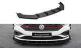 Maxton Design Street Pro Front Splitter + Flaps VW Jetta GLI Mk7 by Maxton Design VWJE7GLICNC-FD1B+FSF1G