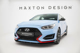 Street Pro Front Splitter Hyundai Veloster N Mk2 by HYUNDAI