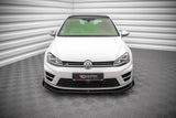Maxton Design Street Pro Front Splitter V.1 + Flaps VW Golf R Mk7 by Maxton Design