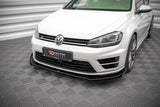 Maxton Design Street Pro Front Splitter V.1 + Flaps VW Golf R Mk7 by Maxton Design