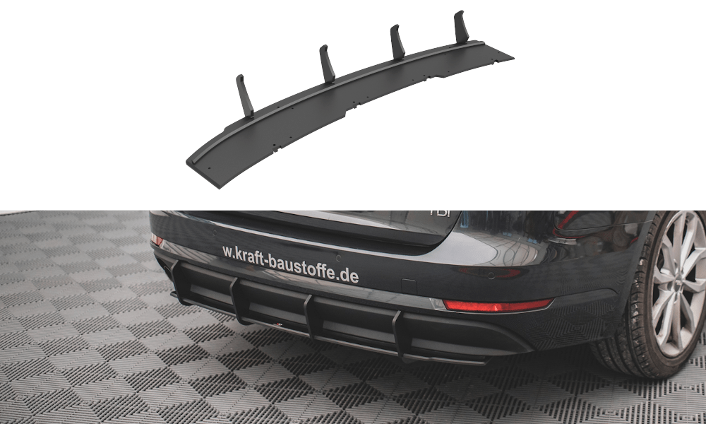 Maxton Design Street Pro Rear Diffuser - Audi A4 B9 | AUA4B9AVCNC-RS1B ...