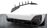 Maxton Design Street Pro Rear Diffuser BMW I4 M-Pack G26 by Maxton Design BMI4G26MPACKCNC-RS1B