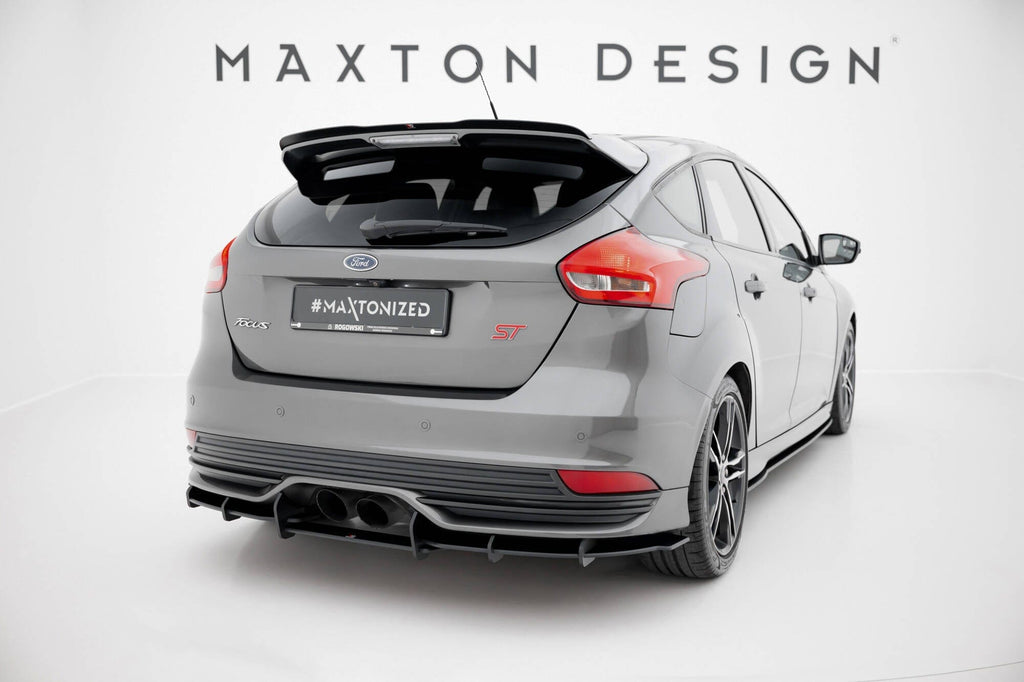 Maxton Design Street Pro Rear Diffuser - Ford Focus ST Mk3 Facelift ...