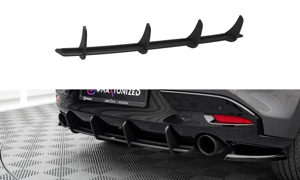 Maxton Design Street Pro Rear Diffuser - Mazda 3 Mk4 | MA34CNC-RS1B ...