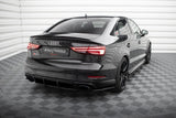 Maxton Design Street Pro Rear Side Splitters Audi RS3 Sedan 8V Facelift by Maxton Design
