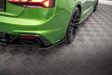 Maxton Design Street Pro Rear Side Splitters Audi Rs5 F5 Facelift by Maxton Design