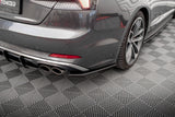 STREET PRO REAR SIDE SPLITTERS AUDI S5 SPORTBACK F5 by Maxton Design
