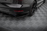 Maxton Design Street Pro Rear Side Splitters + Flaps Audi RS3 Sedan 8V Facelift by Maxton Design