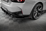 Maxton Design Street Pro Rear Side Splitters + Flaps BMW 2 Coupe M240I G42 by Maxton Design