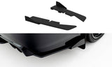 Street Pro Rear Side Splitters + Flaps Subaru Impreza WRX STI Mk3 Facelift by SUBARU SUIM3FWRXSTICNC-RSD1B+RSF1G