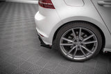 Maxton Design Street Pro Rear Side Splitters + Flaps VW Golf R Mk7 by Maxton Design