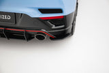 Street Pro Rear Side Splitters Hyundai Veloster N Mk2 by HYUNDAI