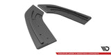 Street Pro Rear Side Splitters Mazda 3 MPS Mk1 US-Spec Version by MAZDA