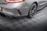 Maxton Design Street Pro Rear Side Splitters Mercedes-AMG C43 Coupe C205 Facelift by Maxton Design