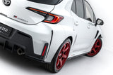 Street Pro Rear Side Splitters Toyota GR Corolla Mk12 by TOYOTA TOCO12GR4CNC-RSD1B
