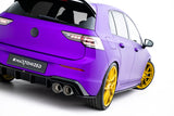 Maxton Design Street Pro Rear Side Splitters V.2 - VW / MK8 / MK8.5 / Golf R