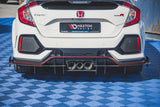 Street Pro Rear Valance Honda Civic X Type R by HONDA