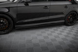 Maxton Design Street Pro Side Skirts Diffusers Audi RS3 Sedan 8V Facelift by Maxton Design