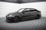Maxton Design Street Pro Side Skirts Diffusers Audi RS3 Sedan 8V Facelift by Maxton Design