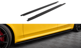 Maxton Design Street Pro Side Skirts Diffusers Audi Rs4 B8 by Maxton Design AURS4B8CNC-SD1B