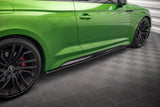 Maxton Design Street Pro Side Skirts Diffusers Audi Rs5 Coupe F5 Facelift by Maxton Design