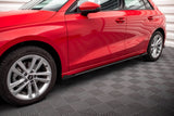 Maxton Design Street Pro Side Skirts Diffusers + Flaps Audi A3 8Y by Maxton Design