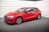 Maxton Design Street Pro Side Skirts Diffusers + Flaps Audi A3 8Y by Maxton Design