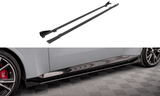 Maxton Design Street Pro Side Skirts Diffusers + Flaps BMW 2 Coupe M-Pack / M240I G42 by Maxton Design BM242MPACKCNC-SD1B+SF1G