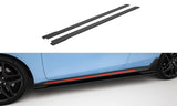 Street Pro Side Skirts Diffusers Hyundai Veloster N Mk2 by HYUNDAI HYVE2NCNC-SD1B