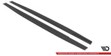 Street Pro Side Skirts Diffusers Lexus GS F Mk4 Facelift by LEXUS