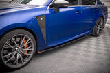 Street Pro Side Skirts Diffusers Lexus GS F Mk4 Facelift by LEXUS