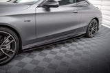 Maxton Design Street Pro Side Skirts Diffusers Mercedes-AMG C43 Coupe C205 Facelift by Maxton Design