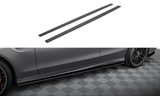 Maxton Design Street Pro Side Skirts Diffusers Mercedes-AMG C63 Sedan / Estate W205 Facelift by Maxton Design MEC205F63CNC-SD1B
