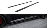 Maxton Design Street Pro Side Skirts Diffusers V.1 BMW M2 G87 by Maxton Design BMM2G87CNC-SD1B