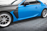 STREET PRO SIDE SKIRTS DIFFUSERS V.1 TOYOTA GR86 MK1 by TOYOTA