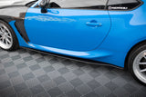 STREET PRO SIDE SKIRTS DIFFUSERS V.1 TOYOTA GR86 MK1 by TOYOTA