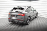 Maxton Design Upper Spoiler Cap - Audi Mk2 SQ5 Sportback (Facelift) by Maxton Design AU-SQ5-2F-SB-CAP1G
