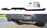 Maxton Design Central Rear Splitter Lexus Nx Mk1 H (With Vertical Bars) by Maxton Design LE-NX-1-H-RD1+RD2G