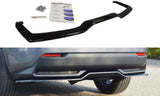 Maxton Design Central Rear Splitter Lexus Nx Mk1 H (Without Vertical Bars) by Maxton Design LE-NX-1-H-RD1G