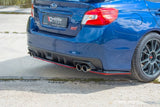 Maxton Design Rear Splitter V.2 Subaru WRX STI by Maxton Design SUIM4WRXSTI-RD1RRED+RD1G